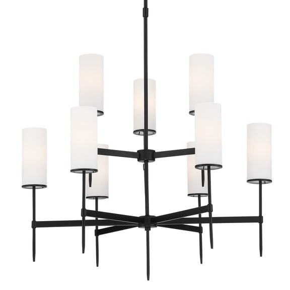 9 Light Chandelier -Traditional Installation Minka Lavery 3849-66A