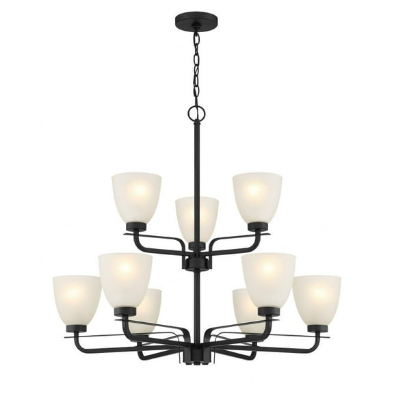 9 Light Chandelier     -Traditional Installation Minka Lavery 4889-66A