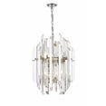 thumbnail image 1 of Z-Lite Bova 9 Light Clear Crystal Steel Pendant in Polished Nickel, 1 of 2