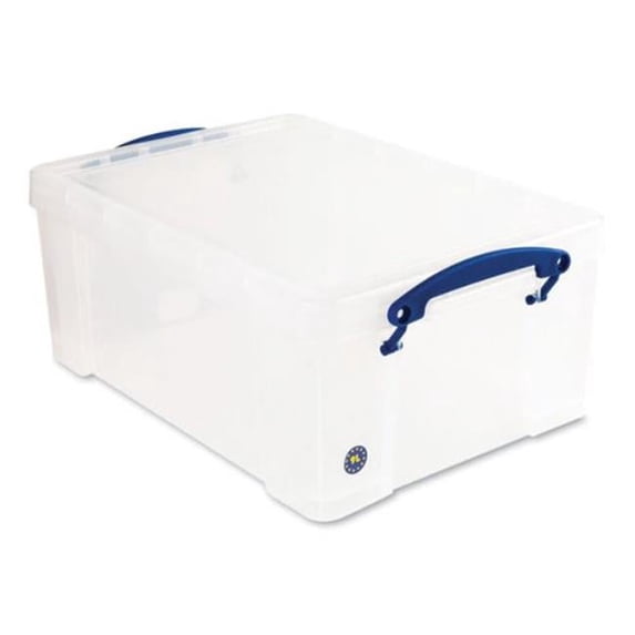 9 Litre Clear Snap-Lid Storage Bin
