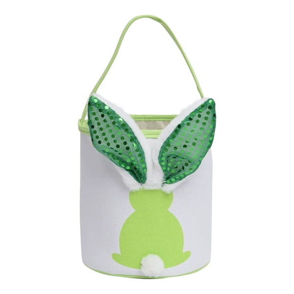 9" Luminous Easter Basket - Light Up Egg Hunt Bucket Glow in The Dark Candy Gift Bag - Festive Handheld Tote for Kids - Party Favors Supplies Decorations Ornaments Arts Crafts Gifts Toys Prizes