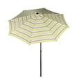 thumbnail image 1 of 9' Market Umbrella Aluminum, Crank & Tilt, Montauk Stripe, 1 of 2