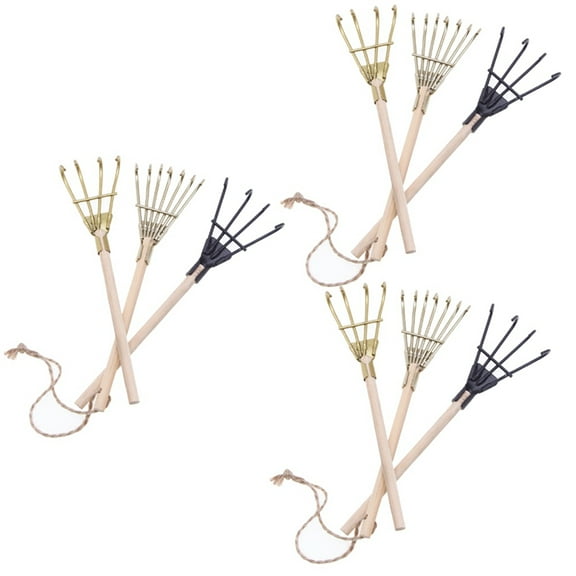 9 * Mini iron rake-As Shown