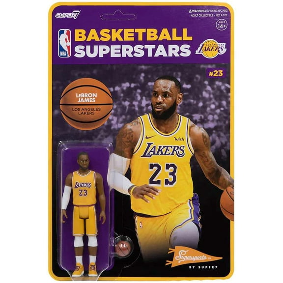 9" NBA Basketball Superstars LeBron James Action Figure