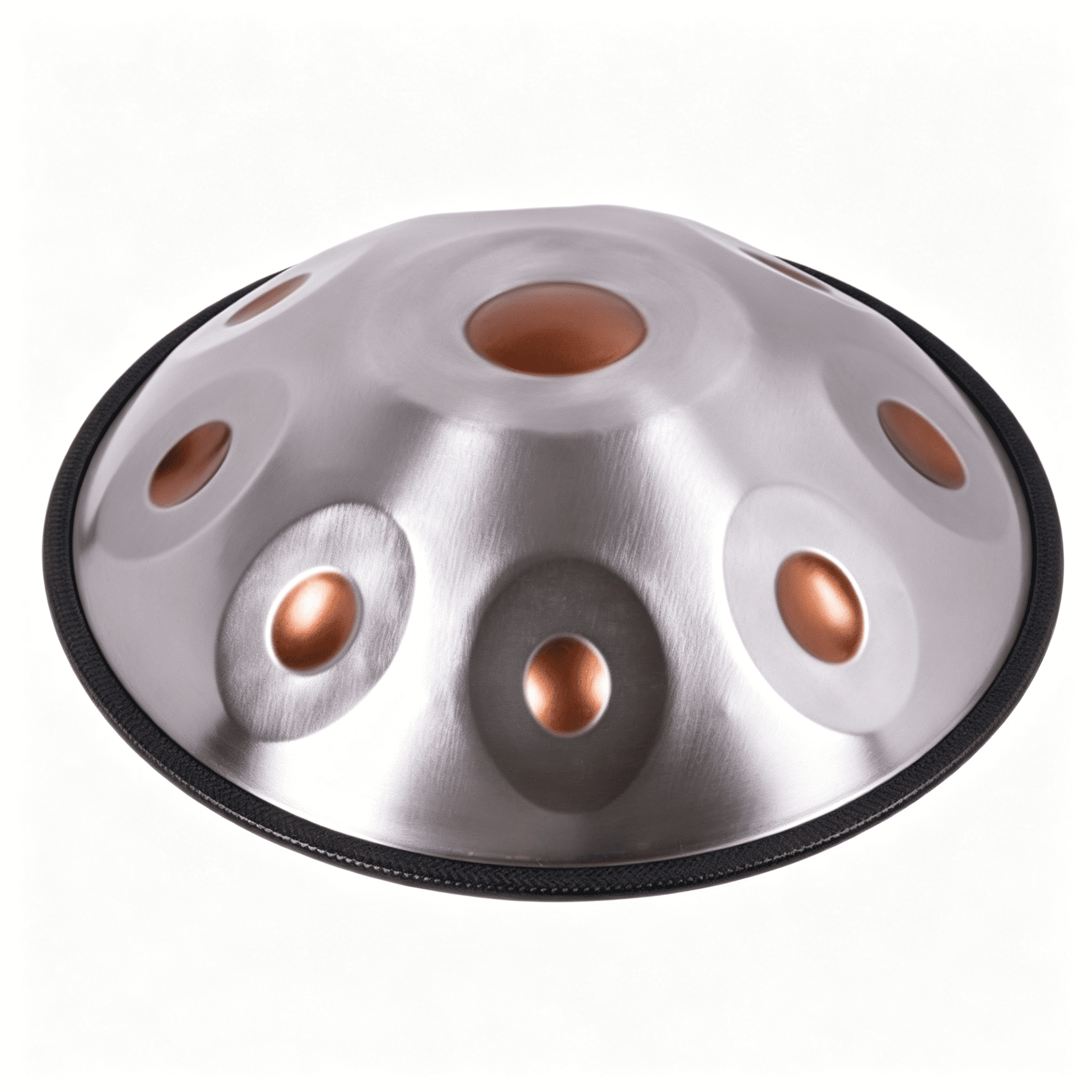 9 Notes Gold Solid Color Handpan Drum Steel Percussion Instrument