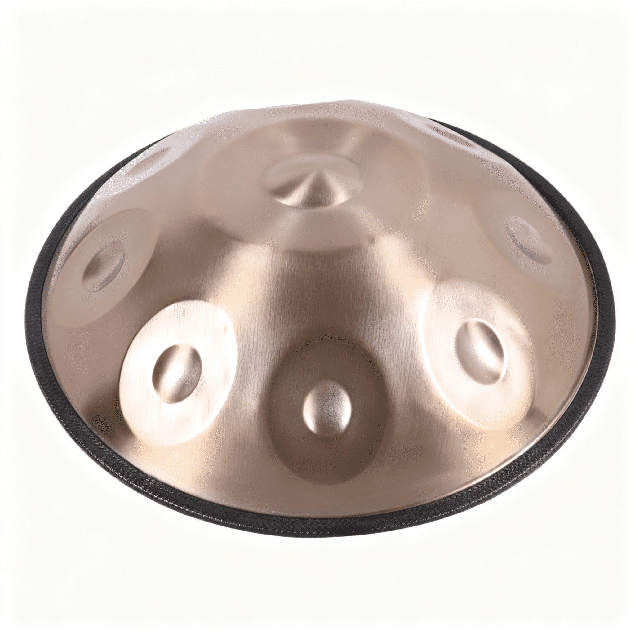 9 Notes Gold Solid Color Handpan Drum Steel Percussion Instrument