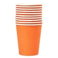 thumbnail image 1 of 9 Ounce Disposable Paper Cups for Party Drinking Diy Crafts Holiday, Food Grade Paper Cups for Hot Cold Drinks Coffee Tea, Colored Party Cups for Family Gathering Birthday , Paper Cups * 10/Pack, 1 of 4