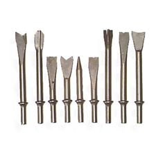 9 PC Air Hammer Chisel Bit Set