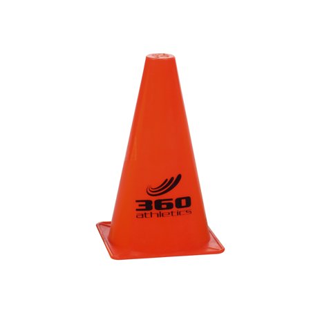 9" PYLON CONE, PLASTIC ORANGE
