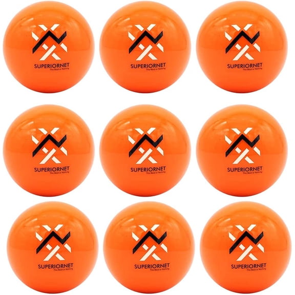9 Pack 3" Weighted Training Baseballs & Softballs / 16 oz Heavy Balls for Hitting and Pitching