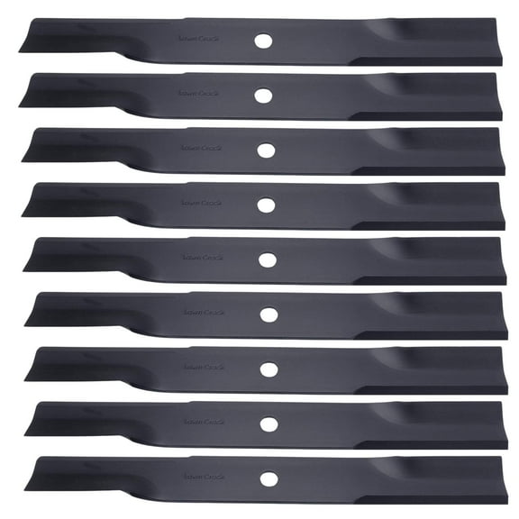 (9-Pack) 52" Low-Lift Blade For Hustler, Wordlawn Dixie Chopper Sharp 4-Sides