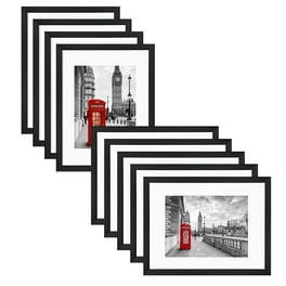 labphant 10 Pack 4x6 Inch Magnetic Picture Frames; Photo Pocket Frames with  Black Borders for Fridge 4 x 6 Inch Great for