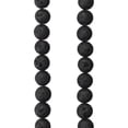 thumbnail image 1 of Bead Landing Black Lava Round Beads, 8mm, 9 Pack, 1 of 3