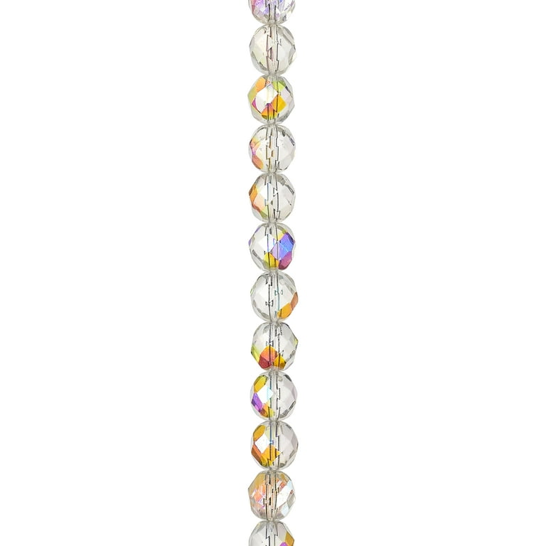 9 Pack: Crystal Czech Glass Faceted Beads, 8mm by Bead Landing™ 
