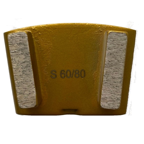 (9-Pack) Diamond Grinding Discs Grinder Pads Compatible with HTC Grinders, Compatible with Greyline Grinders, Grinding Concrete Floor, Soft Bond, 60/80 Grit