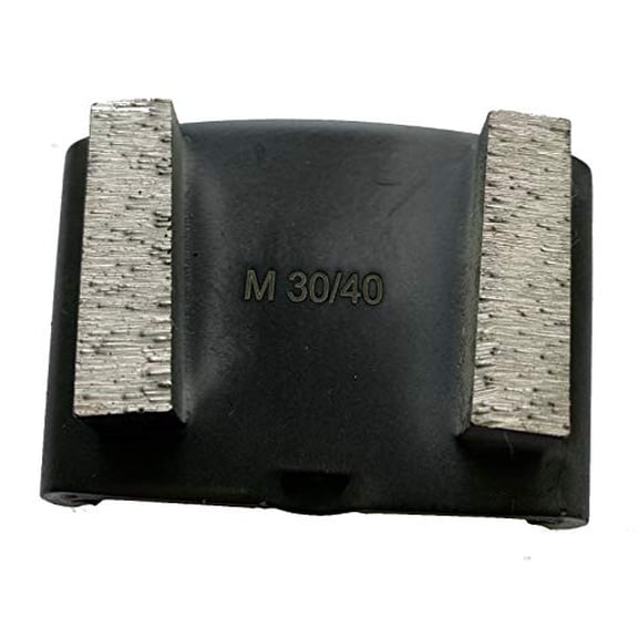 (9-Pack) Diamond Grinding Discs Grinder Pads Compatible with HTC Grinders, Compatible with Greyline Grinders, Grinding Concrete Floor, Standard Bond, 30/40 Grit$$Tools