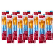 Craft Smart Golden Taklon Wash Brush Set, 9 Pack