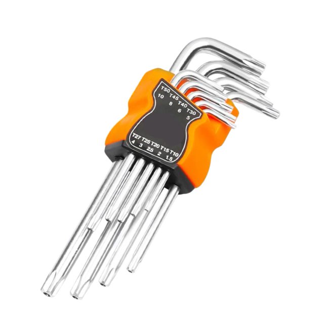 9Pack LType Double Head Screwdriver Hex Wrench Set Rice Head Wrench