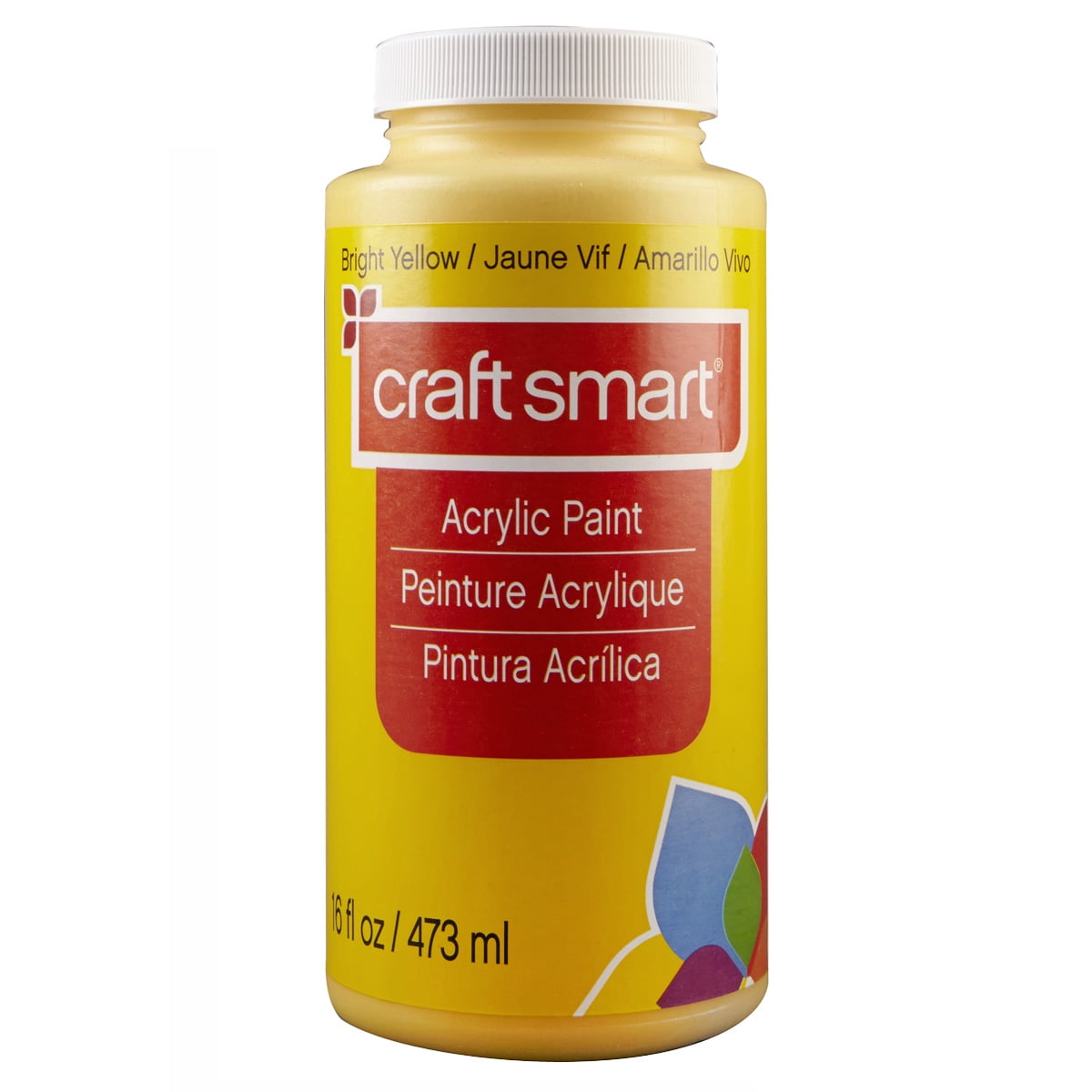 Craft Smart Matte Acrylic Paint, 16oz., 9 Pack