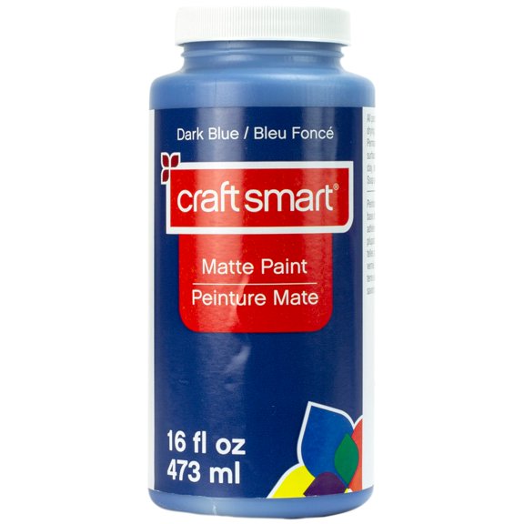 Craft Smart Matte Acrylic Paint, 16oz., 9 Pack