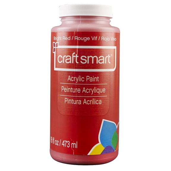 Craft Smart Matte Acrylic Paint, 16oz., 9 Pack