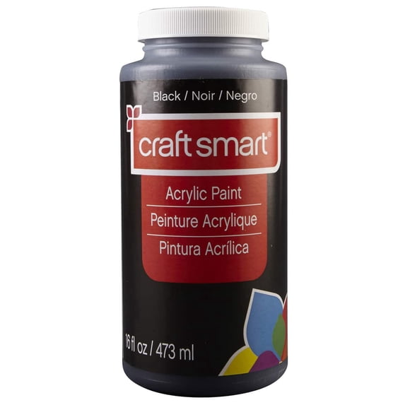 Craft Smart Matte Acrylic Paint, 16oz., 9 Pack