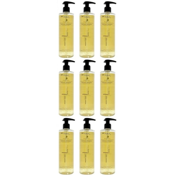 Roux Precious Oils Collection Luminous Shampoo with Argan Oil, Avocado, 12oz, 9 Piece
