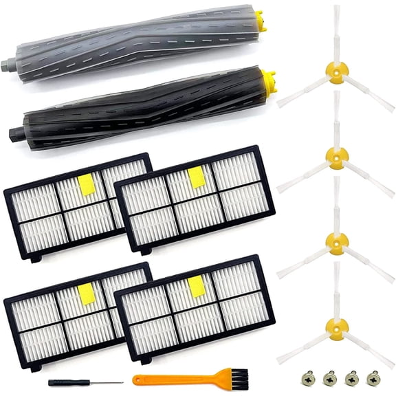 9 Pack Replacement Parts for iRobot Roomba 800 900 Series 960 980 880 870 850
