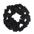 thumbnail image 1 of Motique Accessories 9 Pack Scrunchies Hair Ties (Black), 1 of 5
