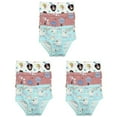 thumbnail image 1 of 9 Pack Toddler Little Girls Kids Cotton Briefs Underwear, Hipster Panties Size 2T 3T 4T 5T 6T, 1 of 4