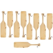 9 Pack Unfinished Wood Paddle by Make Market