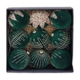 thumbnail image 1 of 9-Pack Velvet Christmas Tree Decorations Set - Shatterproof Christmas Balls Ornaments, Flocked Hanging Decor for Xmas Tree Wreath & Holiday, 2.95", 1 of 7