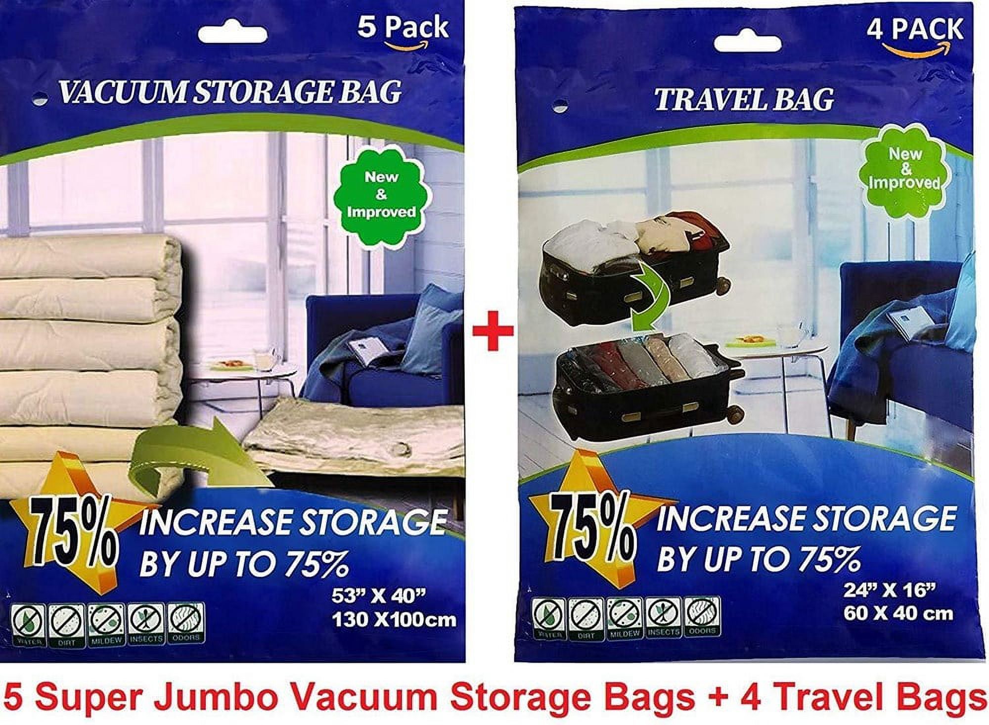 Hefty SHRINKPAK 4 XL Vacuum Storage Cubes