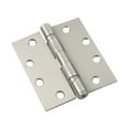 thumbnail image 1 of 9 Pack of 4-1/2" Mortise Ball Bearing Butt Hinge Brushed Nickel, 1 of 2