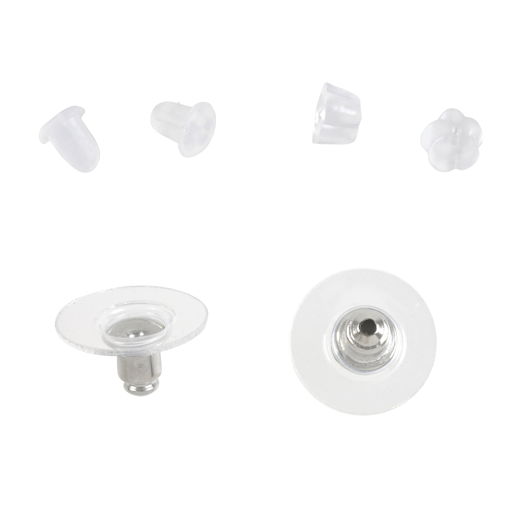 9 Packs: 144 ct. (1.296 total) Earring Backs by Bead Landing Premium Metals