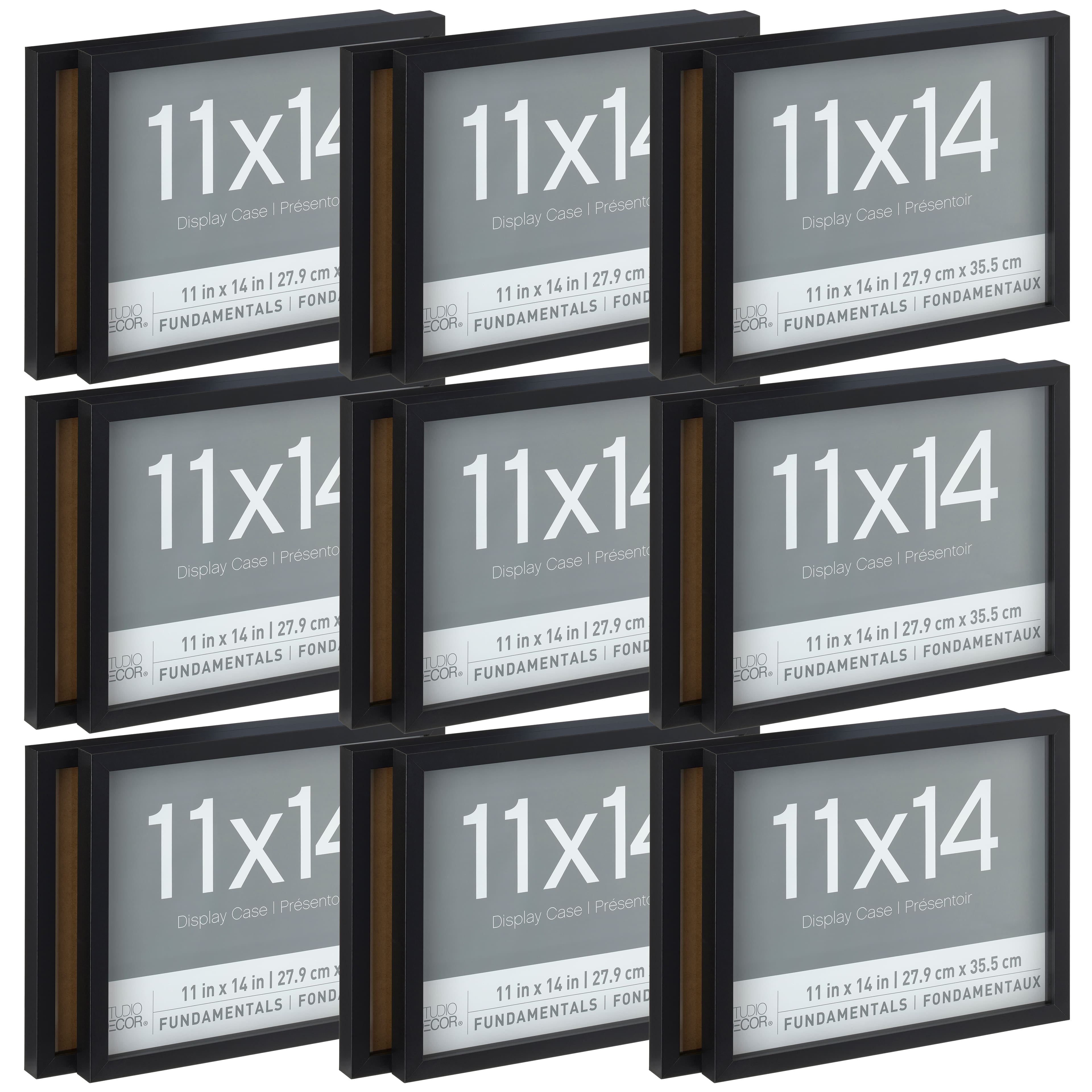 9 Packs: 2 ct. (18 total) Black Fundamentals 11