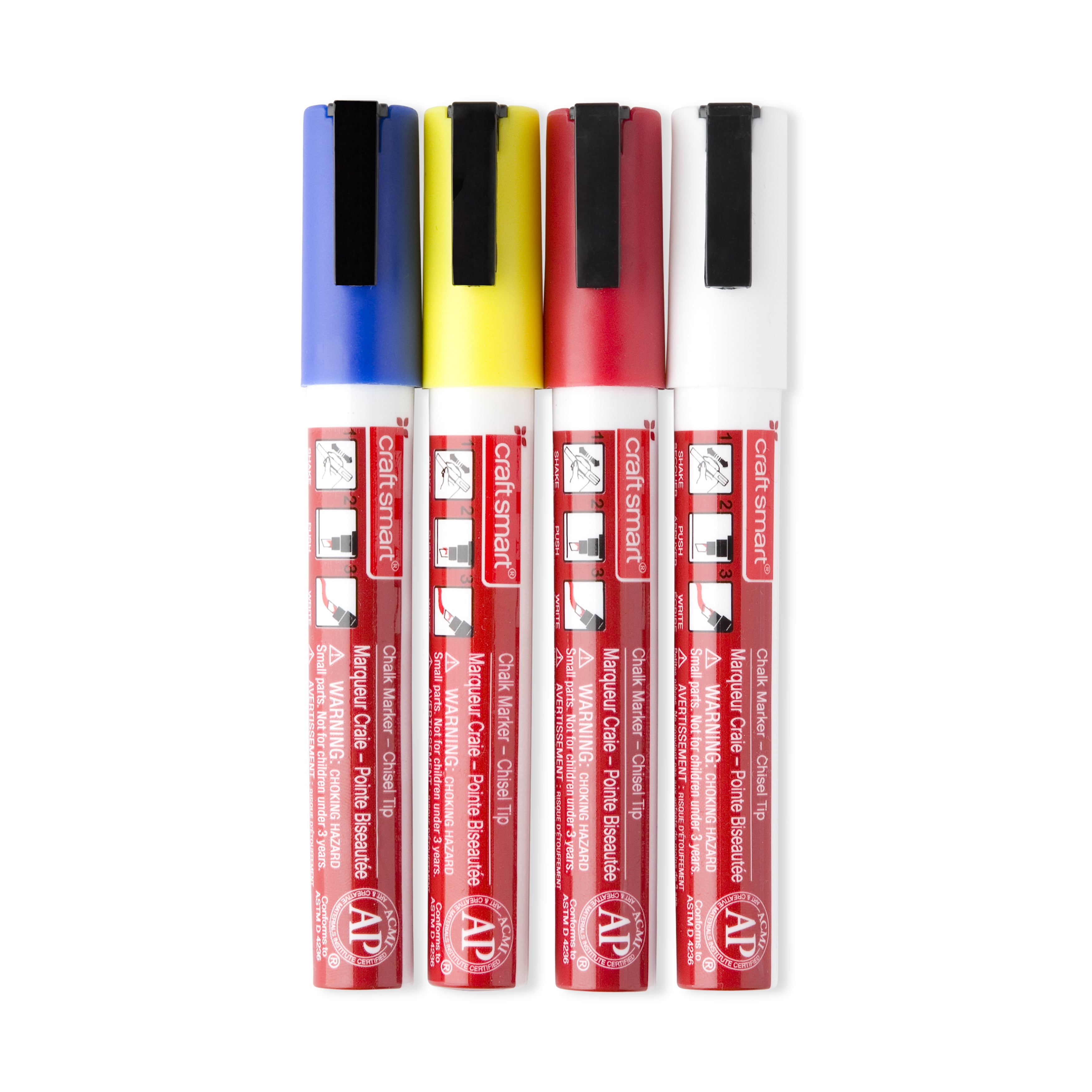 9 Packs: 4 ct. (36 total) Classic Chalk Marker Set by Craft Smart
