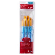 Craft Smart Golden Taklon Angular Brush Set, 9 Packs 4 ct. 36 total