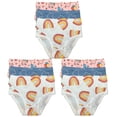 thumbnail image 1 of 9 Packs Toddler Little Girls Kids Underwear Cotton Briefs Size 2T 3T 4T 5T 6T, 1 of 4