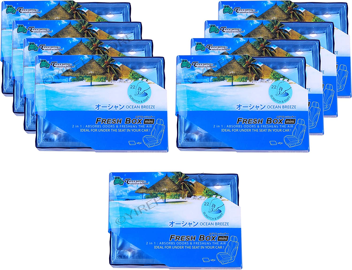 9 Packs TreeFrog FRESH BOX MINI (aka Xtreme Fresh Mini) Lemon Squash