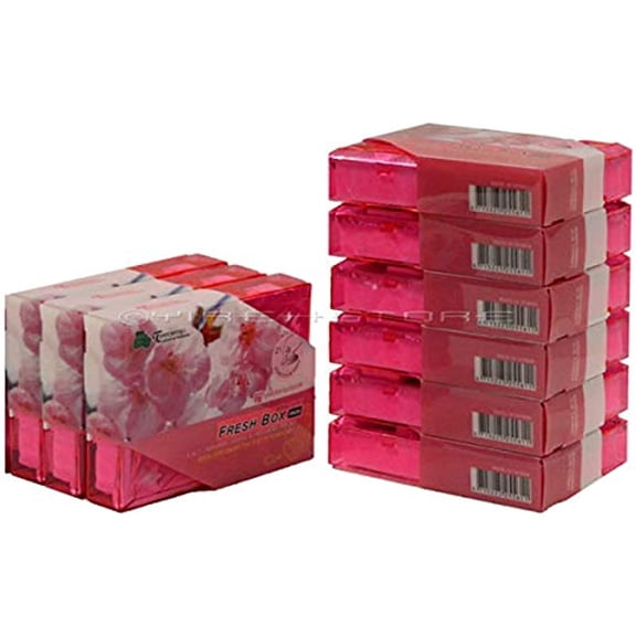 9 Packs TreeFrog FRESH BOX MINI (aka Xtreme Fresh Mini) Sakura Blossom Scent Premium JDM Air Freshener