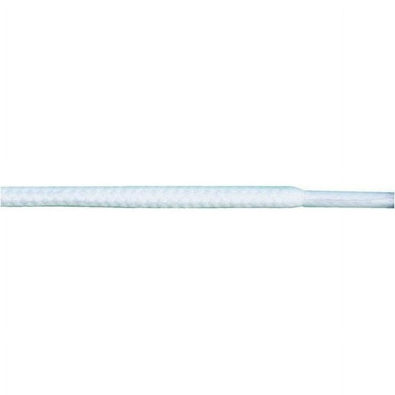 9 Pairs 3/16" Round Shoelaces for any Shoes Sneakers (White)