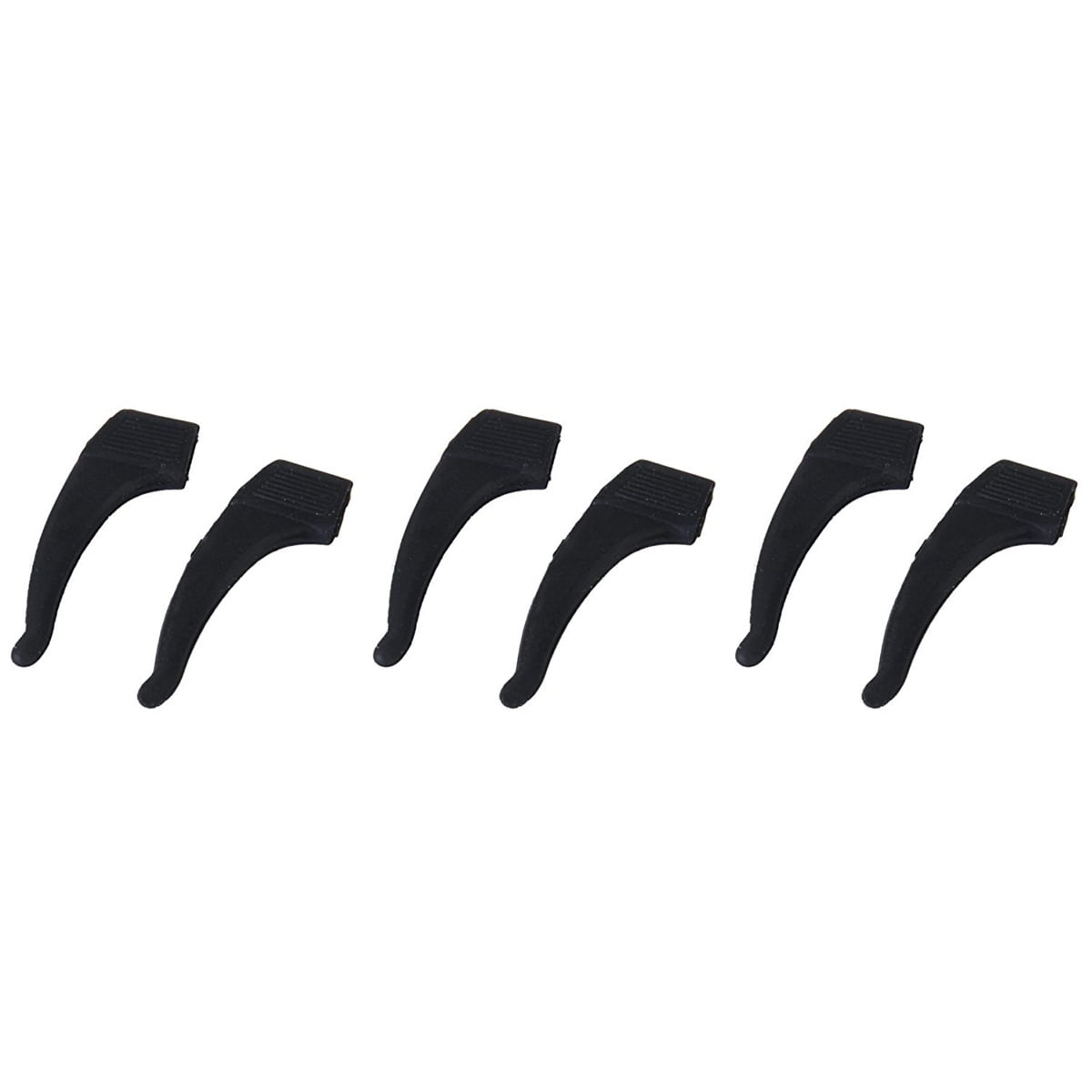 9 Pairs Glasses Silicon Eyeglass Temple Tip Sleeves for Men Silicone