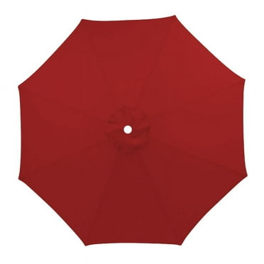 9' Patio Outdoor Table Market Yard Umbrella Replacement Top Cover with 8 Ribs, 9ft Canopy