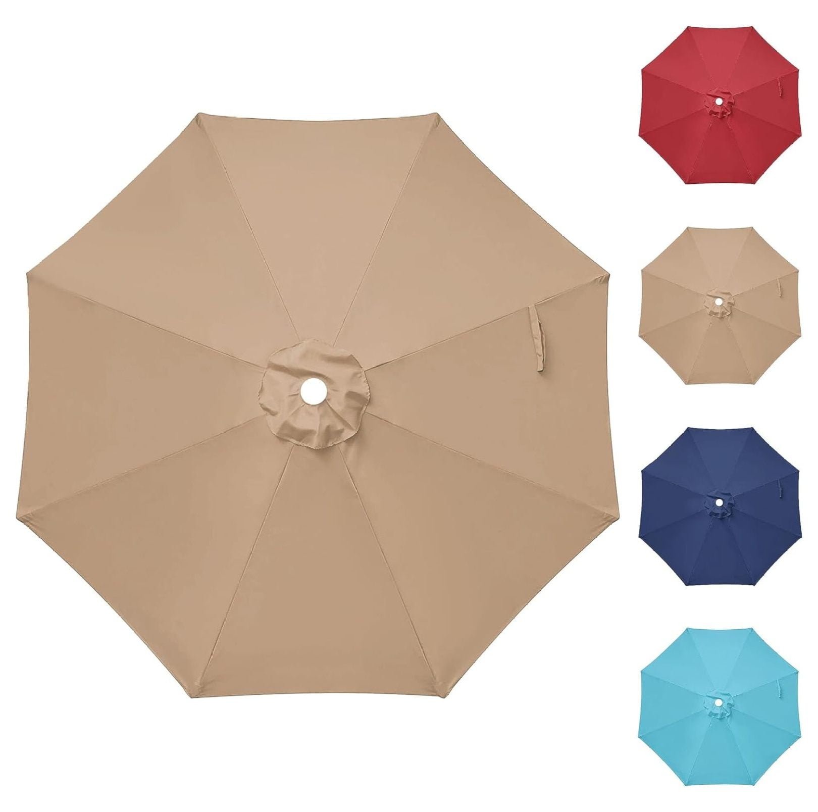 Umbrella Replacement Canopy 8 Ribs