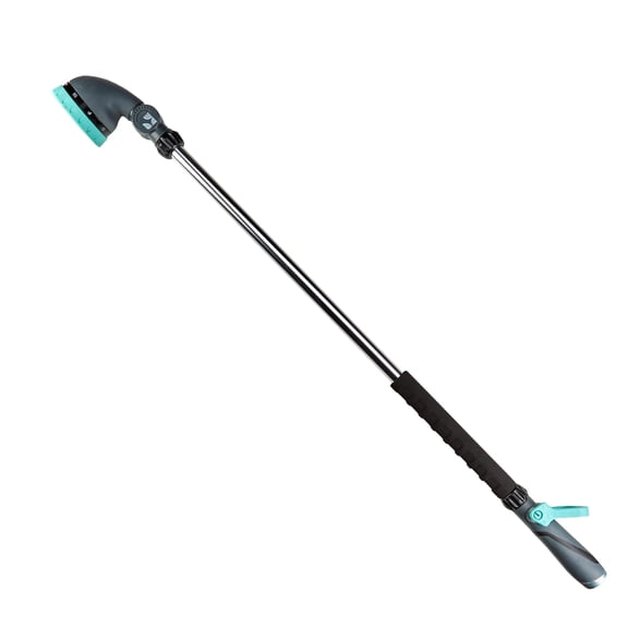 9-Pattern 36-inch Watering Wand 600004, 270 Pivot Head, Heavy-Duty Hose End Sprayer w/Lever Control for Fruit Trees, Yard Work, & Car Cleaning, Fits Outdoor Garden Hoses, by New England Garden Tools