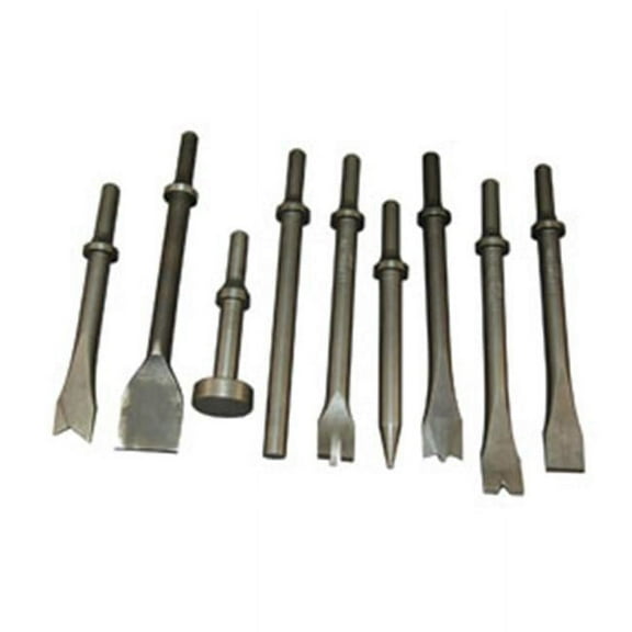 9 Pc. All- Purpose Air Hammer Chisel Set