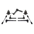 thumbnail image 1 of 9 Pc Front Tie Rod Ends Inner & Outer, Idler Arms, Adjusting Sleeves, Upper Ball Joints, Suspension Kit Compatible with RWD Models, 1 of 5