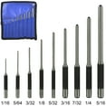 9 Pc Heat Treated Roll Pin Punch Set Gunsmithing Repair Tools Drop