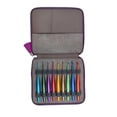 thumbnail image 1 of 9 Pcs 3.5-8.0mm Knitting Needle Crochet Needle Set Colourful Crochet Hook, 1 of 8